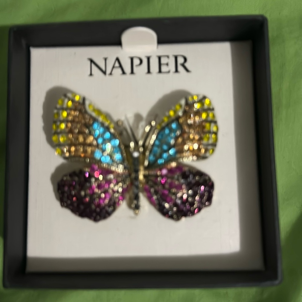 NAPIER butterfly pin/brooch
